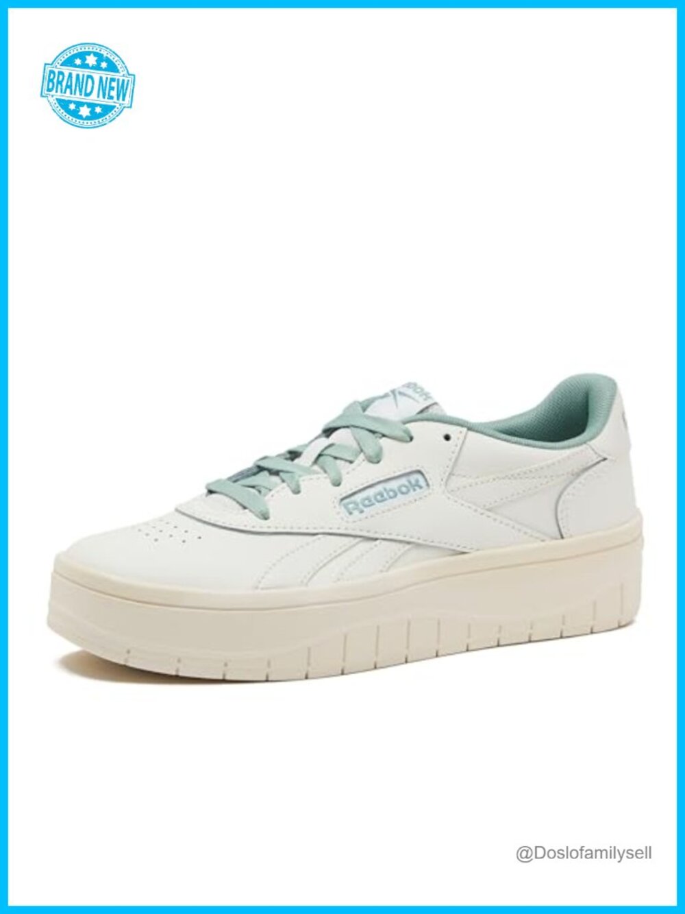 Reebok Court Advance Surge Platform Leather Sneakers